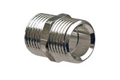 Alu pex systemen - Uponor coupling plated uni 1/2mt-1/2mt - 1013894