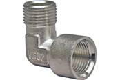 Alu pex systemen - Uponor elbow adapter plated mlc g1/2mt-rp1/2ft - 1013932