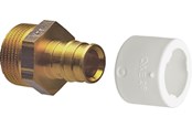 PEX-systemen - Uponor q&e AV / multimedia paneel male thread nkb dr 15-12mt - 1025829
