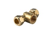 Knelkoppelingen - Vsh Fabrieken Compression tee female cxfxc 28x3/4x28 s1 - 0869651