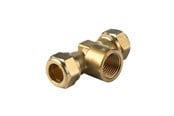 Knelkoppelingen - Vsh Fabrieken Compression tee female cxfxc 18x1/2x18 s1 - 0869440