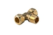 Knelkoppelingen - Vsh Fabrieken Compression tee male cxmxc 15x1/2x15 s122 - 0867988