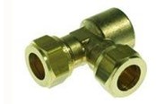 Knelkoppelingen - Vsh Fabrieken Compression tee female cxcxf 15x15x1/2 s1 - 0869803