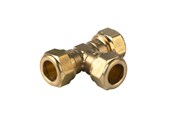 Knelkoppelingen - Vsh Fabrieken Compression tee reduced 3xc 22x18x22 s122 - 0867449
