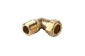 Knelkoppelingen - Vsh Fabrieken Compression elbow male mxc 3/4x15 s1212 - 0864512