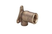 Koperen buizen en fittingen - Viega Wandplaat 12 mm x 12 gunmetal - 103958