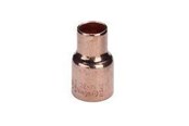 Koperen buizen en fittingen - Viega reducing coupling 28 x 22 mm Koper - 102111