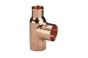 Koperen buizen en fittingen - Viega t-piece 28 x 22 x 28 mm Koper - 101282