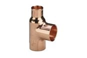 Koperen buizen en fittingen - Viega T-piece 22 x 18 x 22 mm copper - 101497