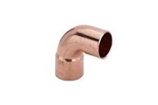 Koperen buizen en fittingen - Viega elbow 90° med F 12 mm Koper - 102920