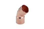 Koperen buizen en fittingen - Viega elbow 45° for F 15 mm Koper - 100483