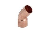 Koperen buizen en fittingen - Viega elbow 45° med F 28 mm Koper - 101336