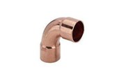 Koperen buizen en fittingen - Viega elbow 90° for F 22 mm Koper - 100063