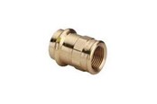 Drukbuizen en fiittings - Viega Profipress G transition 22 x 3/4" socket/socket gunmetal - 346423