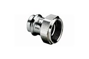 Drukbuizen en fiittings - Viega Sanpress inox Verbinding Schroef fitting 18 mm x 34 - 437602