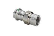Drukbuizen en fiittings - Viega sanpress inox AV / multimedia paneel union 22 x 3/4 437503 - 437503