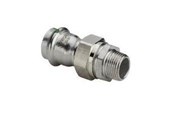 Drukbuizen en fiittings - Viega sanpress inox AV / multimedia paneel union 28 x 1 438333 - 438333