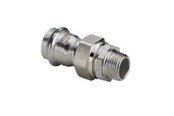 Drukbuizen en fiittings - Viega sanpress inox AV / multimedia paneel union 22 x 3/4 438302 - 438302