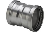 Drukbuizen en fiittings - Viega Sanpress inox xl coupling 88.9 mm Roestvrij Staal - 482817