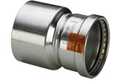 Drukbuizen en fiittings - Viega Sanpress inox xl verloopstuk 88,9 x 76,1 mm - 483159