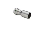 Drukbuizen en fiittings - Viega Sanpress Inox reduction 54 x 42 mm stainless steel - 436360