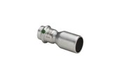 Drukbuizen en fiittings - Viega Sanpress inox verloopstuk 42 x 28 mm - 436322