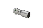 Drukbuizen en fiittings - Viega Sanpress inox verloopstuk 18 x 15 mm - 436223