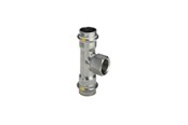 Drukbuizen en fiittings - Viega Sanpress inox T-stuk 42 mm x 12 x 42 mm - 437220
