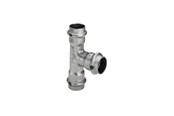Drukbuizen en fiittings - Viega Sanpress inox T-stuk 54 x 22 x 54 mm - 435844