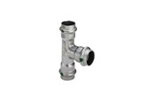 Drukbuizen en fiittings - Viega Sanpress inox T-stuk 28 x 15 x 28 mm - 435950