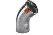 Drukbuizen en fiittings - Viega sanpress inox xl bocht 45° 88.9 482695 - 482695