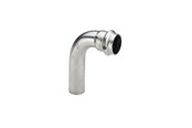 Drukbuizen en fiittings - Viega Sanpress Inox bend 90° 28 Stainless steel/bright 435738 - 435738