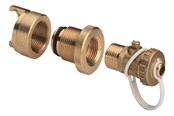 Drukbuizen en fiittings - Viega Sanpress inox forcing plug 28 mm Messing - 142568