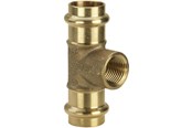 Drukbuizen en fiittings - Viega Sanpress xl T-stuk 76.1 x 34 x 76.1 mm - 354572