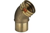 Drukbuizen en fiittings - Viega sanpress xl elleboog 45° 88.9 353698 - 353698