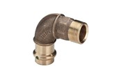 Drukbuizen en fiittings - Viega Sanpress AV / multimedia paneel elbow 90° 18 x 12 - 281205
