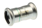 Drukbuizen en fiittings - Vsh Fabrieken Xpr Roestvrij straight coupl ff 18 - 6190954