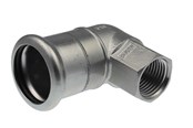 Drukbuizen en fiittings - Vsh Fabrieken Xpr Roestvrij angl ad 90 deg. ff 35xrp5/4 - 6190866