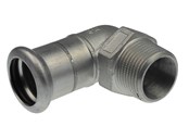 Drukbuizen en fiittings - Vsh Fabrieken Xpr Roestvrij angl ad 90 deg. fm 35xr5/4 - 6190910