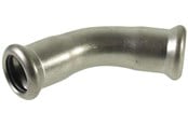 Drukbuizen en fiittings - Vsh Fabrieken Xpr Roestvrij elbow E 45 deg. ff 76.1 - 6230061