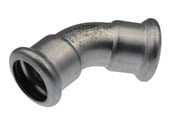 Drukbuizen en fiittings - Vsh Fabrieken Xpr Roestvrij elbow E 45 deg. ff 42 - 6190096