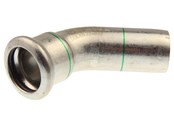 Drukbuizen en fiittings - Vsh Fabrieken Xpr Roestvrij elbow 45 deg. øf 54 - 6190173