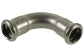 Drukbuizen en fiittings - Vsh Fabrieken Xpress Roestvrij elbow 90o ff 108 - 6230026