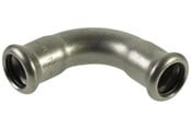 Drukbuizen en fiittings - Vsh Fabrieken Xpr Roestvrij elbow 90 deg. ff 76.1 - 6230004