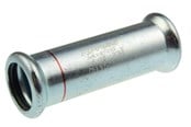 Drukbuizen en fiittings - Vsh Fabrieken Xpr Carbon straight coupling ff 35 - 6201481
