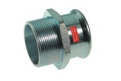 Drukbuizen en fiittings - Vsh Fabrieken Vsh xpress Carbon straight Connector fm 35 mm x 1 - 6341247
