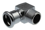 Drukbuizen en fiittings - Vsh Fabrieken Xpr Carbon angl ad 90 deg. fm 15xr1/2 - 6202086