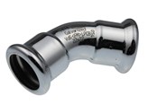 Drukbuizen en fiittings - Vsh Fabrieken Xpr Carbon elbow 45 deg. ff 15 - 6201701