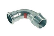 Drukbuizen en fiittings - Vsh Fabrieken Xpr carbon elbow 90 deg. fm 15xr3/8 - 6201987