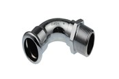 Drukbuizen en fiittings - Vsh Fabrieken Xpress Carbon elbow 90o fm 54xr2 - 6202053